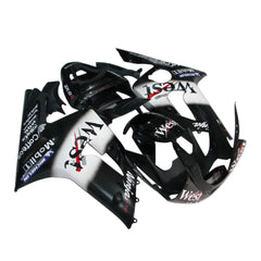Kawasaki ZX-6R / 636 2003-2004 WEST Edition fairing kit detail detail view 3