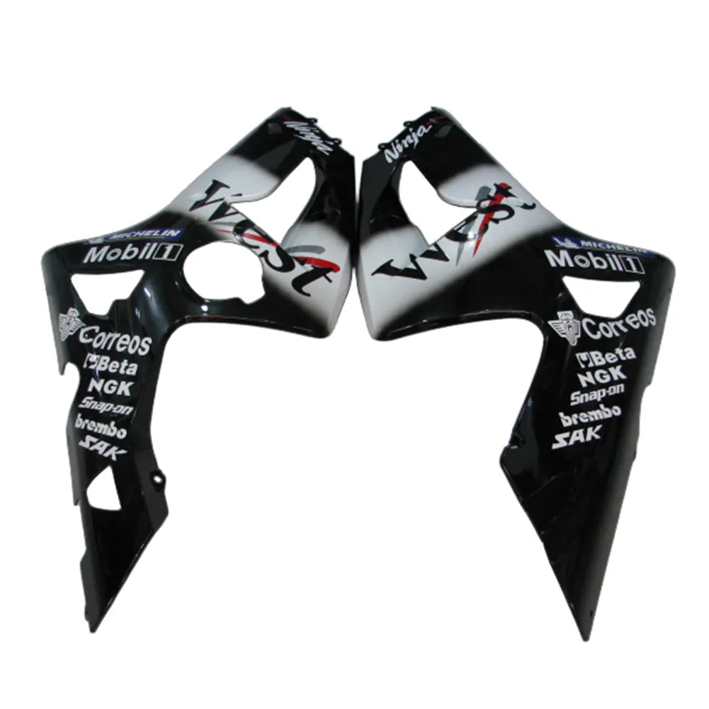 Kawasaki ZX-6R / 636 2003-2004 WEST Edition fairing kit detail detail view 6