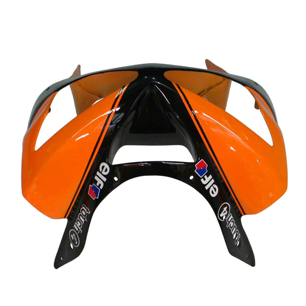 Kawasaki ZX-6R / 636 2003-2004 Orange Monster Edition tail section fairing detail view 5