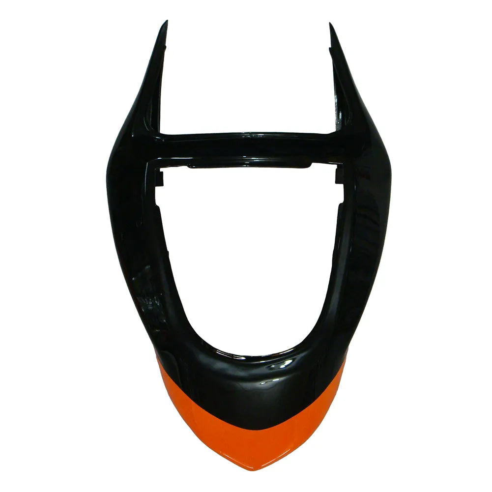 Kawasaki ZX-6R / 636 2003-2004 Orange Monster Edition tail section fairing detail view 6