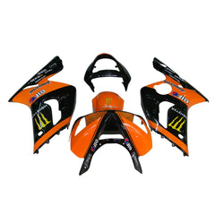 Kawasaki ZX-6R / 636 2003-2004 Orange Monster Edition fairing kit front view