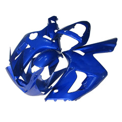 Kawasaki ZX-6R / 636 2003-2004 Solid Blue fairing kit front view
