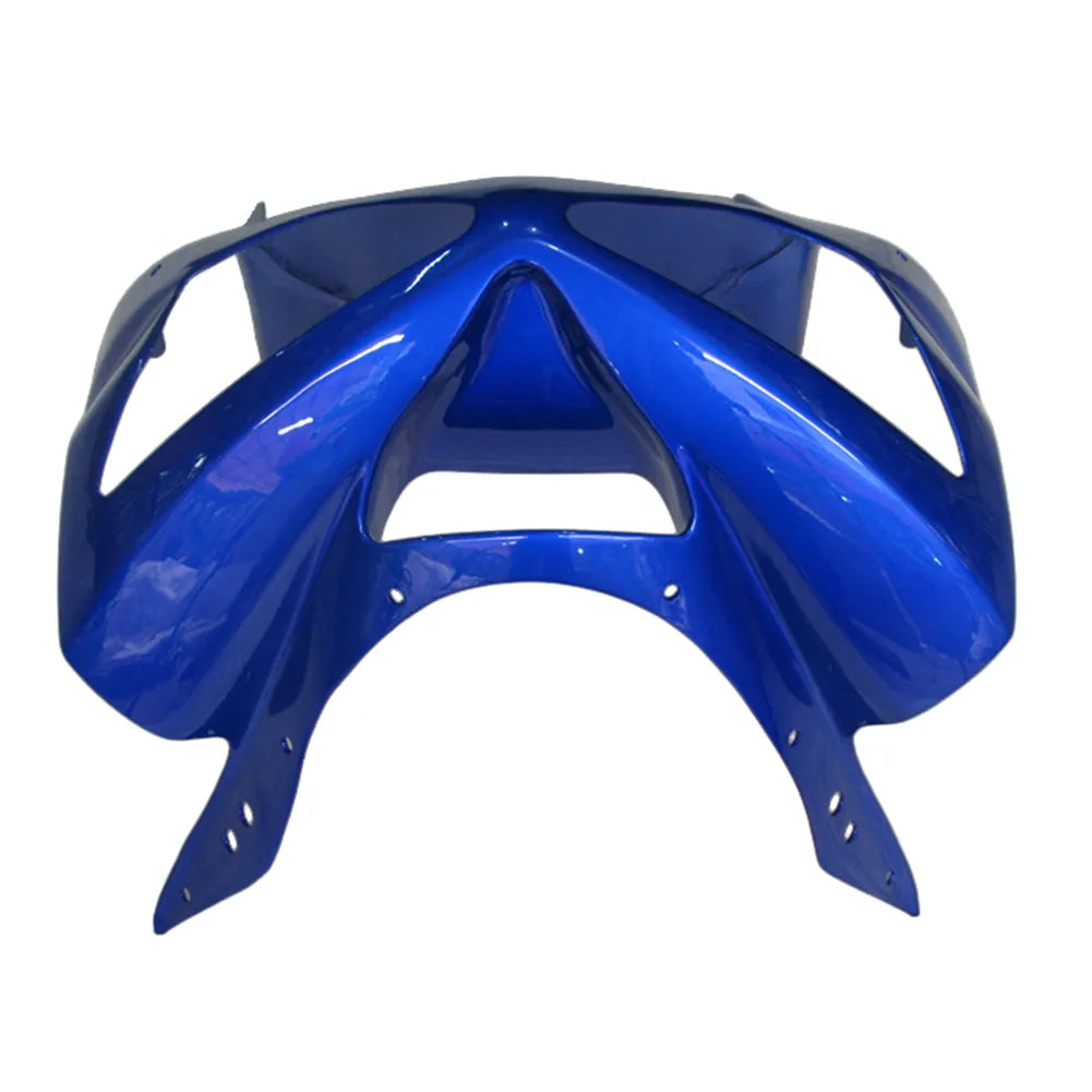 Kawasaki ZX-6R / 636 2003-2004 Solid Blue fairing kit left side view