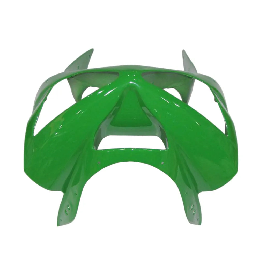 Kawasaki ZX-6R / 636 2003-2004 Solid Green tail section fairing detail view 5