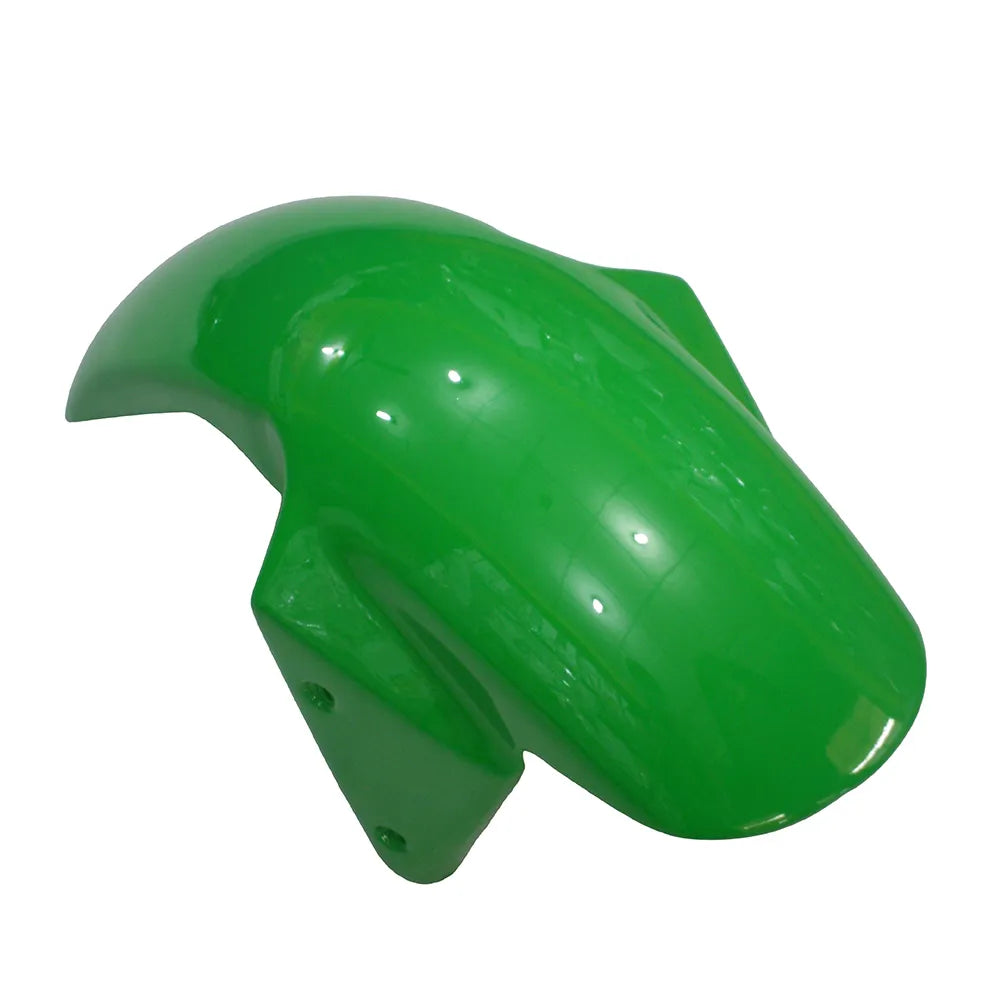 Kawasaki ZX-6R / 636 2003-2004 Solid Green tail section fairing detail view 2