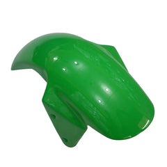 Kawasaki ZX-6R / 636 2003-2004 Solid Green tail section fairing detail view 2