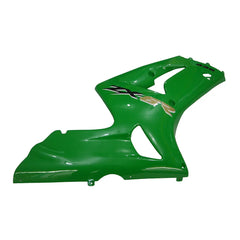 Kawasaki ZX-6R / 636 2003-2004 Solid Green tail section fairing side view