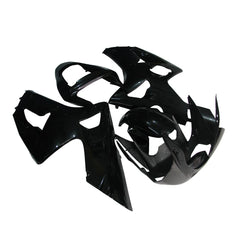 Kawasaki ZX-6R / 636 2003-2004 Gloss Black tail section fairing side view