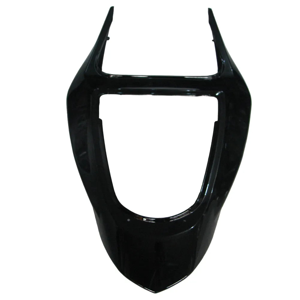 Kawasaki ZX-6R / 636 2003-2004 Gloss Black tail section fairing detail view 4