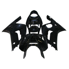 Kawasaki ZX-6R / 636 2003-2004 Gloss Black fairing kit front view