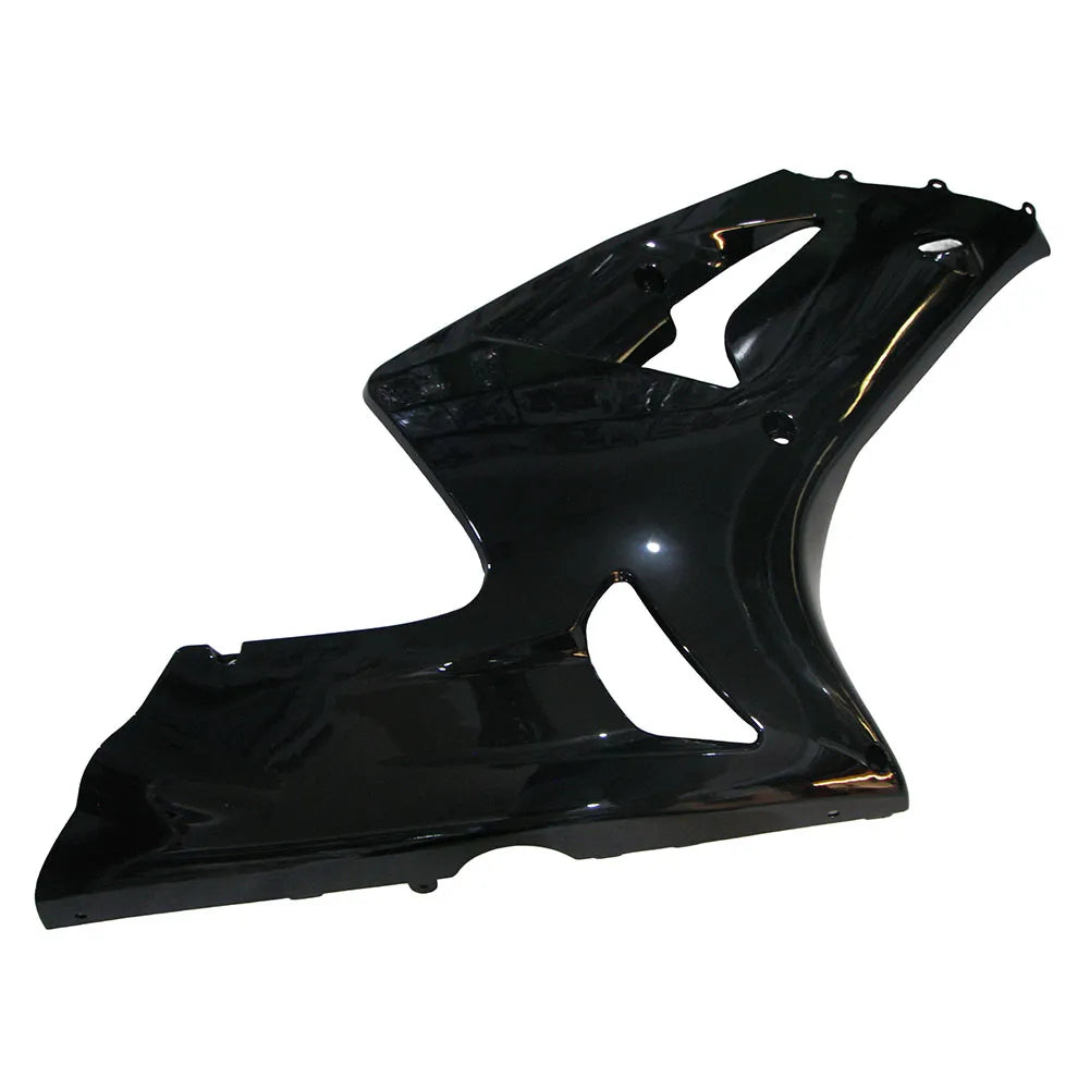 Kawasaki ZX-6R / 636 2003-2004 Gloss Black tail section fairing detail view 2