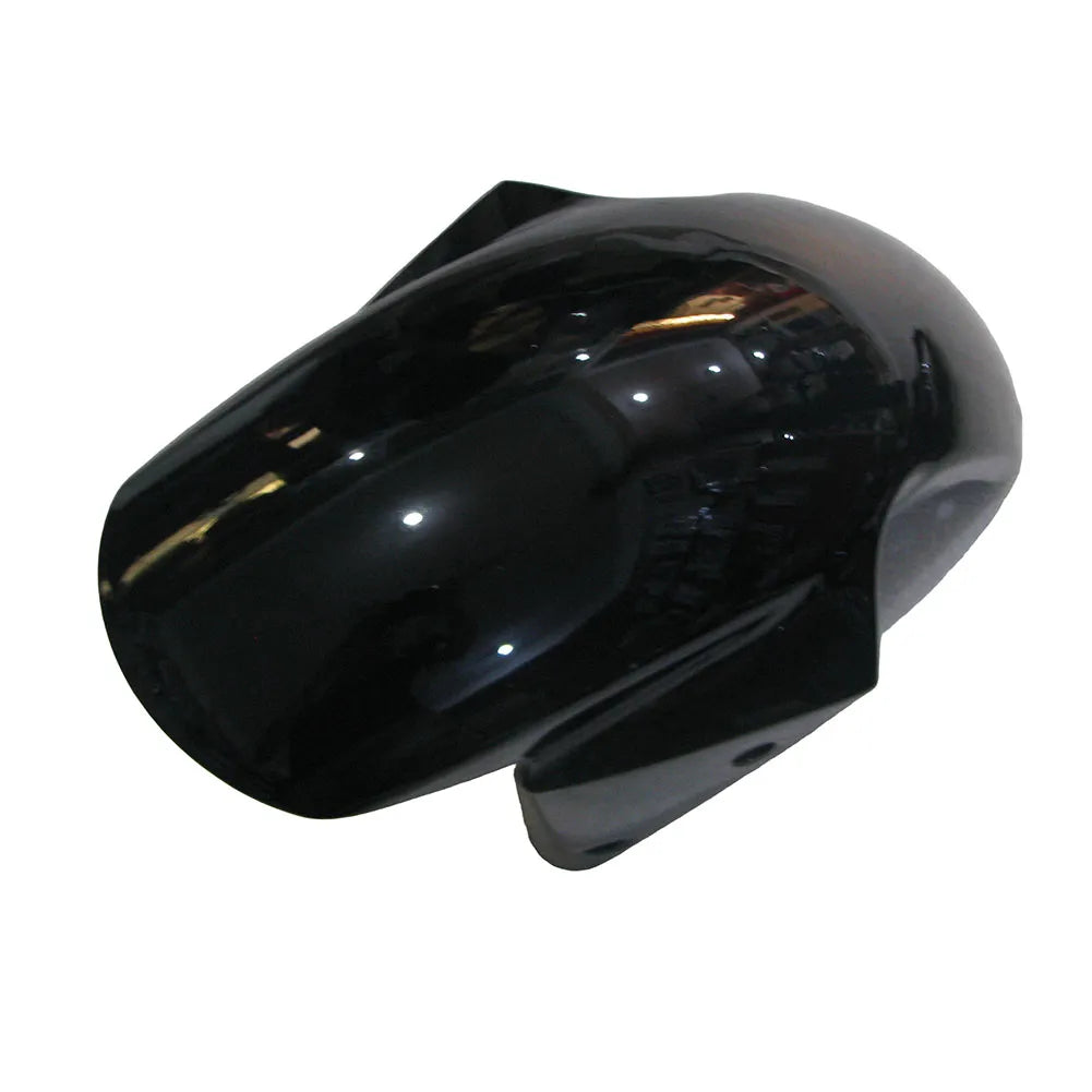 Kawasaki ZX-6R / 636 2003-2004 Gloss Black tail section fairing detail view 6