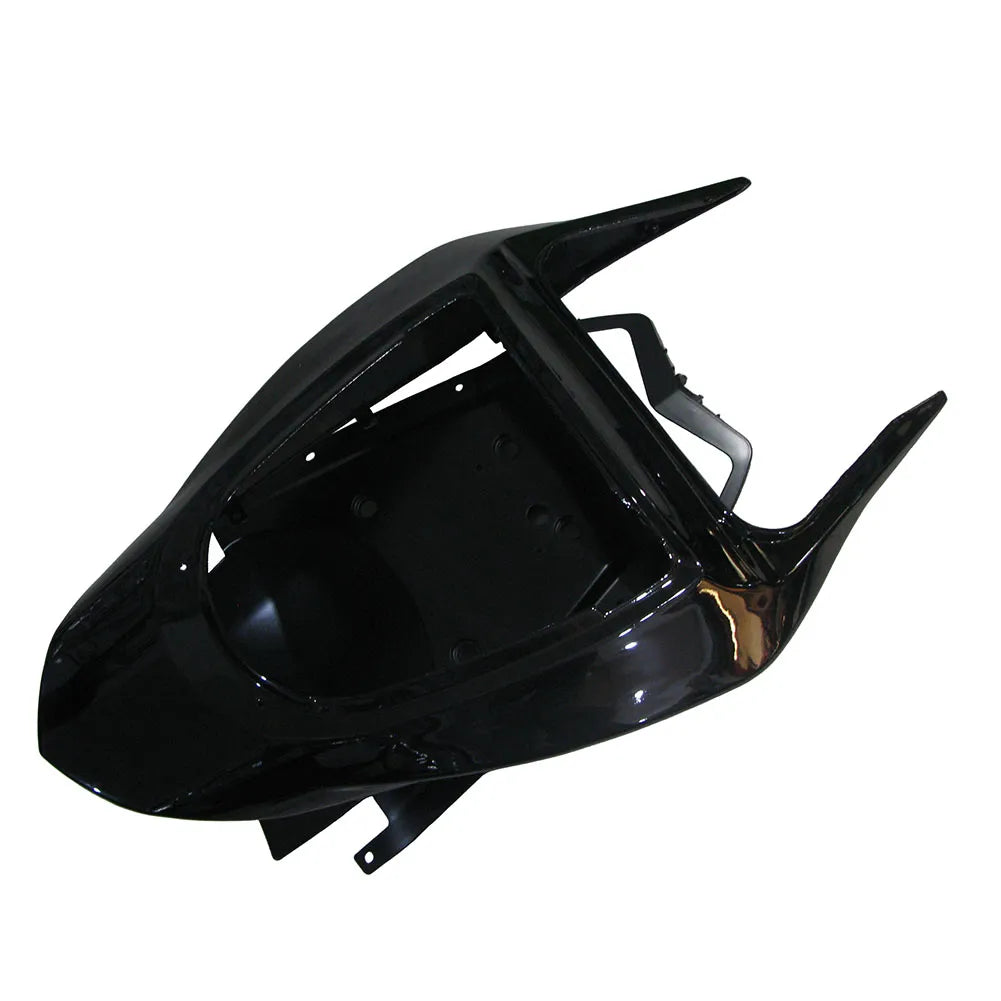 Kawasaki ZX-6R / 636 2003-2004 Gloss Black tail section fairing detail view 7