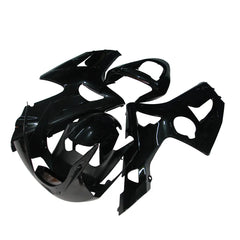 Kawasaki ZX-6R / 636 2003-2004 Gloss Black tail section fairing rear view