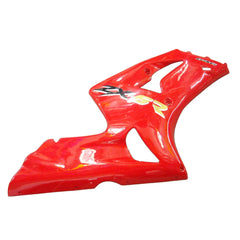 Kawasaki ZX-6R / 636 2003-2004 Red tail section fairing side view
