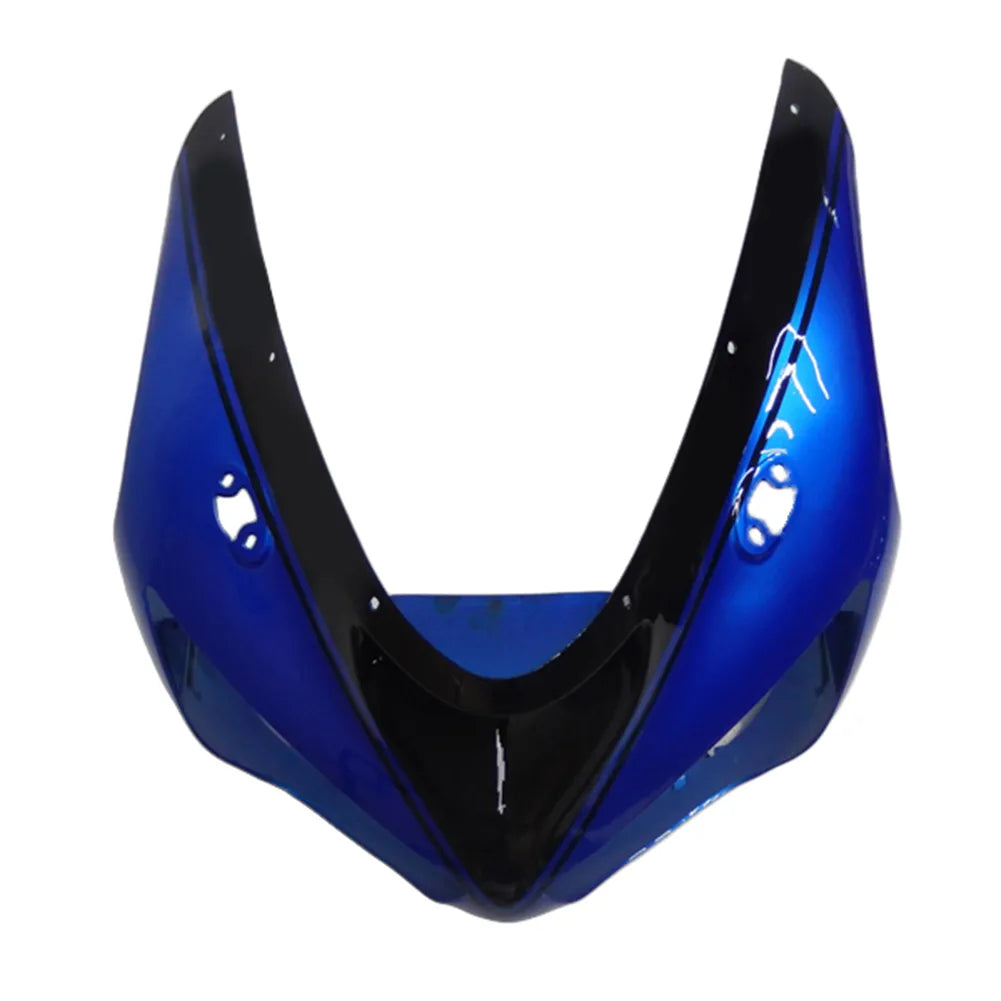 Kawasaki ZX-6R / 636 2005-2006 Blue and Black A tail section fairing detail view 4