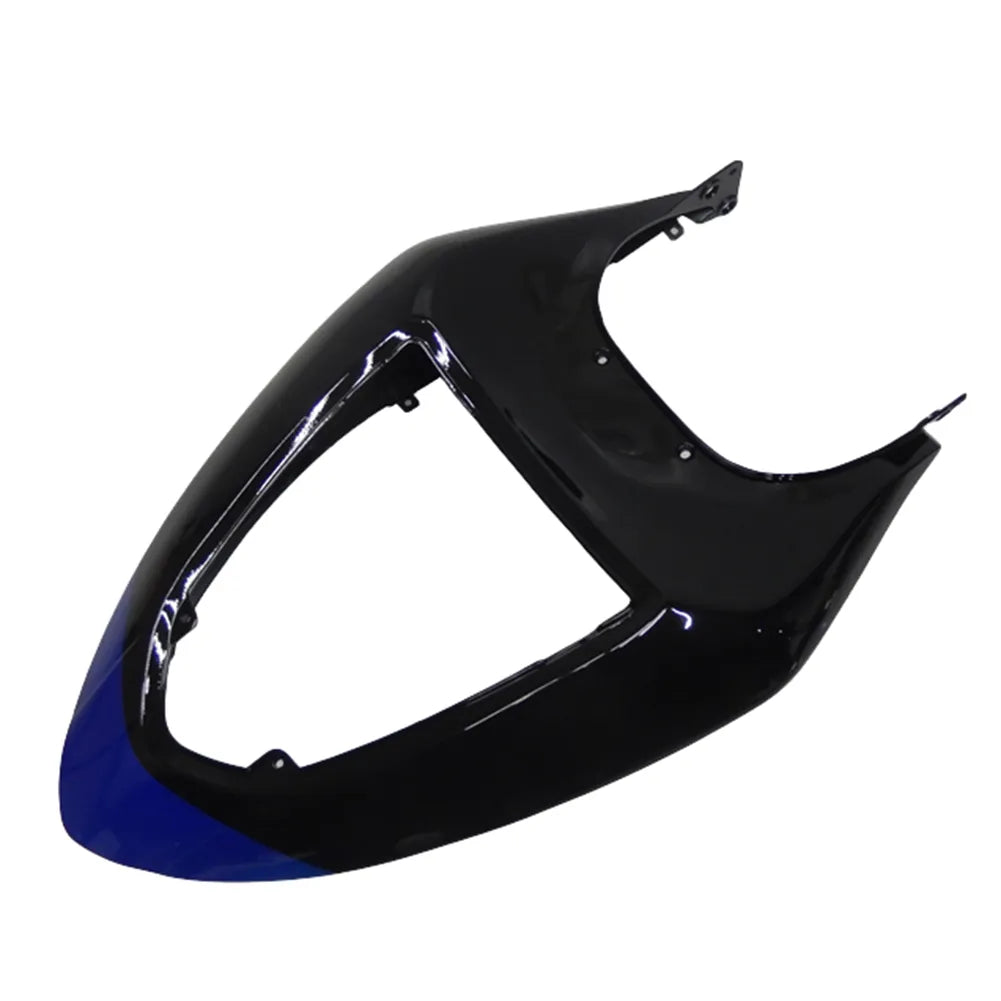 Kawasaki ZX-6R / 636 2005-2006 Blue and Black A tail section fairing detail view 3