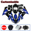 Kawasaki ZX-6R / 636 2005-2006 Blue and Black B Fairing Kit