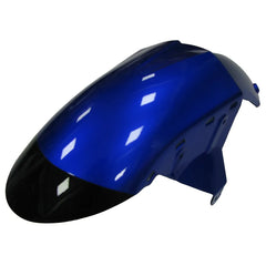 Kawasaki ZX-6R / 636 2005-2006 Blue and Black B tail section fairing detail view 1