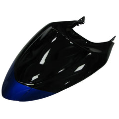 Kawasaki ZX-6R / 636 2005-2006 Blue and Black B tail section fairing detail view 2