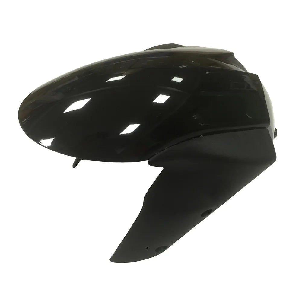 Kawasaki ZX-6R / 636 2005-2006 Gloss Black No Lettering tail section fairing detail view 10