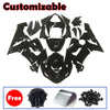 Kawasaki ZX-6R / 636 2005-2006 Gloss Black No Lettering Fairing Kit