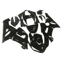 Kawasaki ZX-6R / 636 2005-2006 Gloss Black No Lettering tail section fairing side view