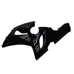 Kawasaki ZX-6R / 636 2005-2006 Gloss Black No Lettering tail section fairing detail view 2