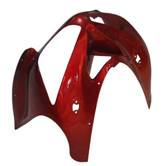 Kawasaki ZX-6R / 636 2005-2006 Full Pearl Red tail section fairing detail view 21