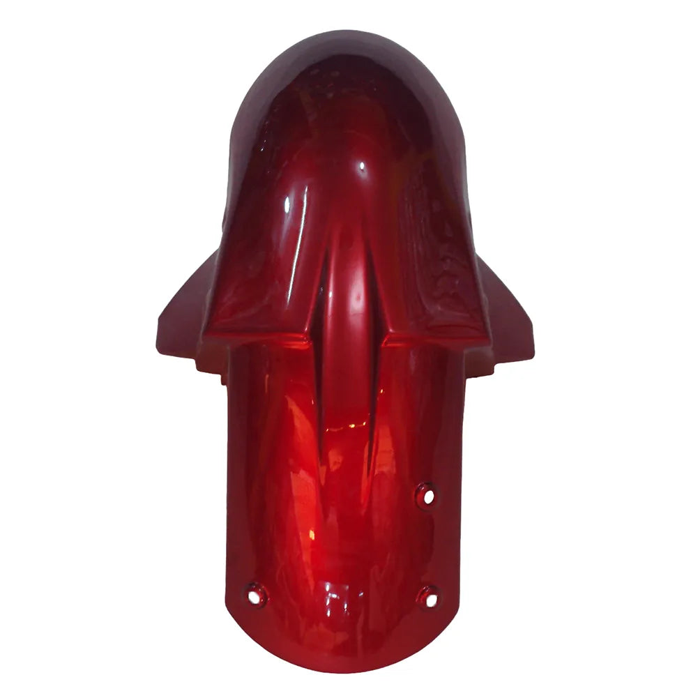 Kawasaki ZX-6R / 636 2005-2006 Full Pearl Red tail section fairing detail view 25