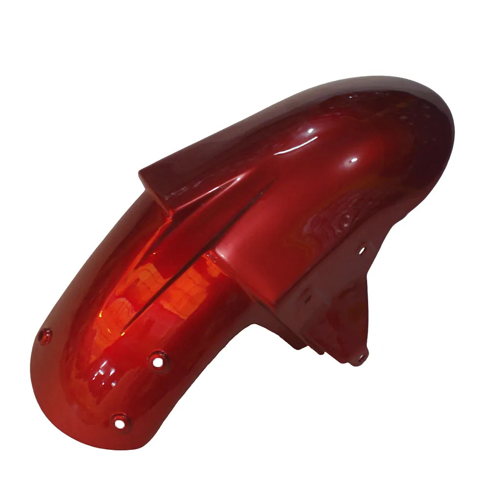 Kawasaki ZX-6R / 636 2005-2006 Full Pearl Red tail section fairing rear view