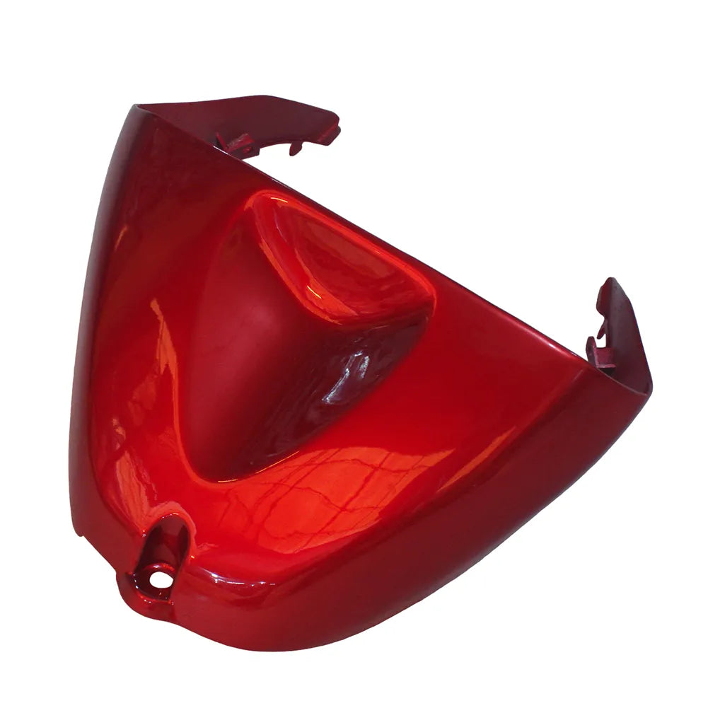 Kawasaki ZX-6R / 636 2005-2006 Full Pearl Red tail section fairing side view
