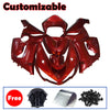 Kawasaki ZX-6R / 636 2005-2006 Full Pearl Red Fairing Kit