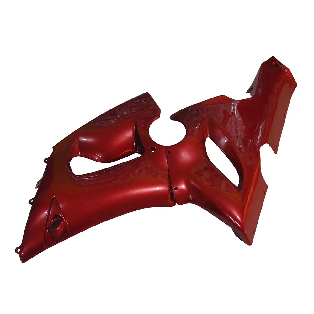 Kawasaki ZX-6R / 636 2005-2006 Full Pearl Red tail section fairing detail view 9