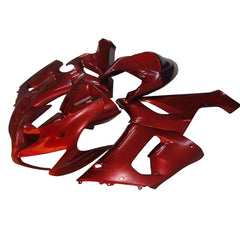 Kawasaki ZX-6R / 636 2005-2006 Full Pearl Red fairing kit front view