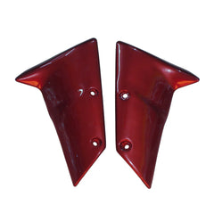 Kawasaki ZX-6R / 636 2005-2006 Full Pearl Red tail section fairing detail view 12