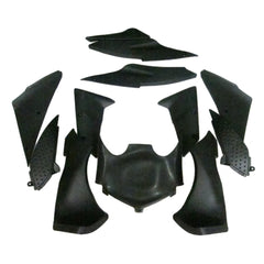 Kawasaki ZX-6R / 636 2005-2006 Full Pearl Red tail section fairing detail view 16