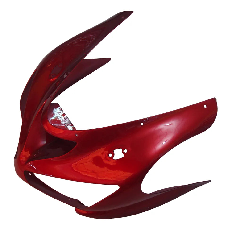 Kawasaki ZX-6R / 636 2005-2006 Full Pearl Red tail section fairing detail view 17