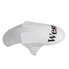 Kawasaki ZX-6R / 636 2005-2006 Black and White WEST Edition tail section fairing detail view 11