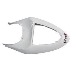 Kawasaki ZX-6R / 636 2005-2006 Black and White WEST Edition tail section fairing detail view 16