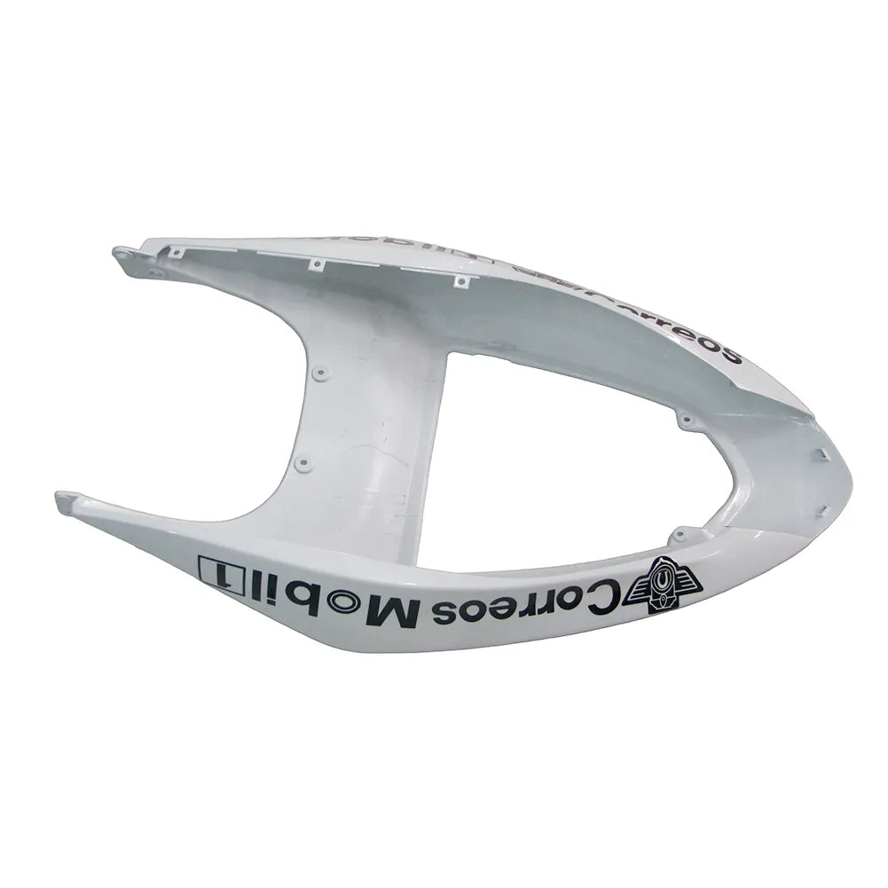 Kawasaki ZX-6R / 636 2005-2006 Black and White WEST Edition tail section fairing detail view 17