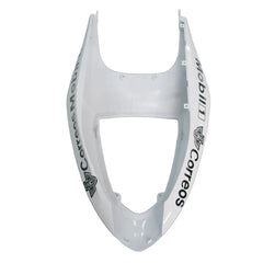 Kawasaki ZX-6R / 636 2005-2006 Black and White WEST Edition tail section fairing detail view 2