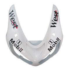 Kawasaki ZX-6R / 636 2005-2006 Black and White WEST Edition tail section fairing detail view 4