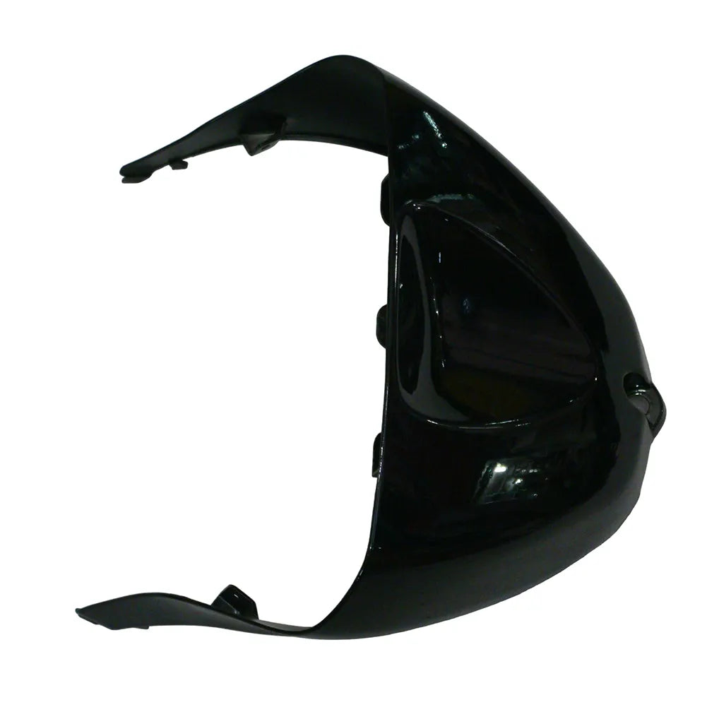 Kawasaki ZX-6R / 636 2005-2006 Lower Cowl Matte Black Decal Style tail section fairing detail view 10
