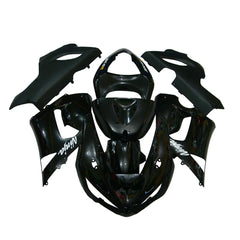 Kawasaki ZX-6R / 636 2005-2006 Lower Cowl Matte Black Decal Style tail section fairing rear view