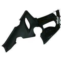 Kawasaki ZX-6R / 636 2005-2006 Lower Cowl Matte Black Decal Style tail section fairing detail view 1