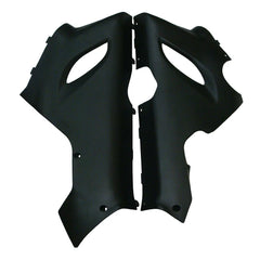 Kawasaki ZX-6R / 636 2005-2006 Lower Cowl Matte Black Decal Style tail section fairing detail view 3