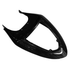 Kawasaki ZX-6R / 636 2005-2006 Matte and Gloss Black No Decal Style tail section fairing detail view 5