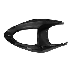 Kawasaki ZX-6R / 636 2005-2006 Matte and Gloss Black No Decal Style tail section fairing detail view 7