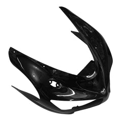Kawasaki ZX-6R / 636 2005-2006 Matte and Gloss Black No Decal Style tail section fairing detail view 8